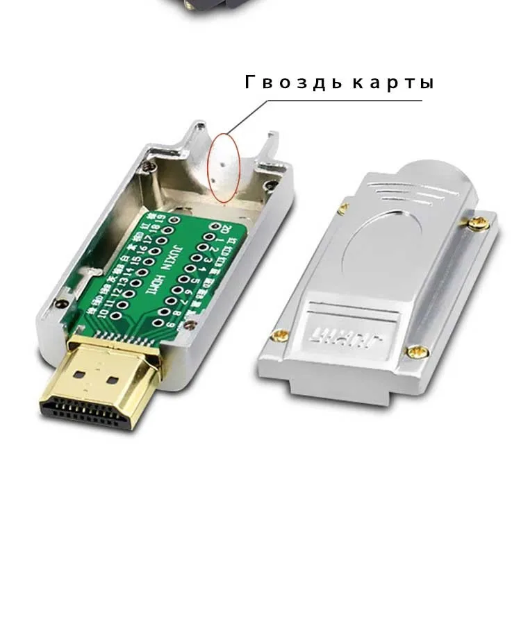 HDMI 2,0 1,4 HD адаптер разъем Breakout терминал доска, нет необходимости пайки Высокое качество, с корпусом Shell