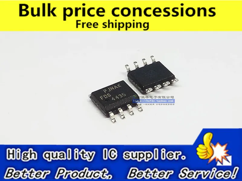 

100pcs/lot Free shipping AO4435 SOP-8 AP4435 FDS4435BZ SOP8 SI4435 SOP FDS4435