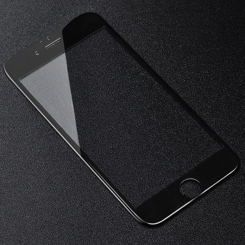 Для iPhone 7 Plus 3d изогнутый край Полное покрытие телефона закаленное Стекло спереди