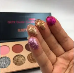 Beauty Glazed Pro Makeup Glitter Matte Eyeshadow Cosmetic Shimmer Pigment Loose Powder Nude Eye Shadow 10 Colors |