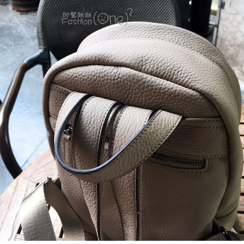 Сумка на плечо AETOO из воловьей кожи в Корейском стиле повседневная модная простая