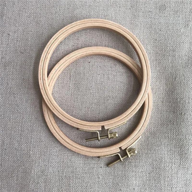 WRMHOM Dia12.5cm 4,9 дюймов деревянная пяльца для вышивания ручная работа крестиком инструмент для вышивания бытовой швейный инструмент Экономичный набор