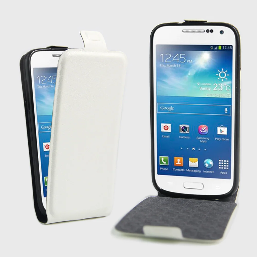 Чехол для samsung Galaxy S4 Mini i9190 кожаный чехол Магнитный защитный чехол-книжка чехол раскладушка кобура