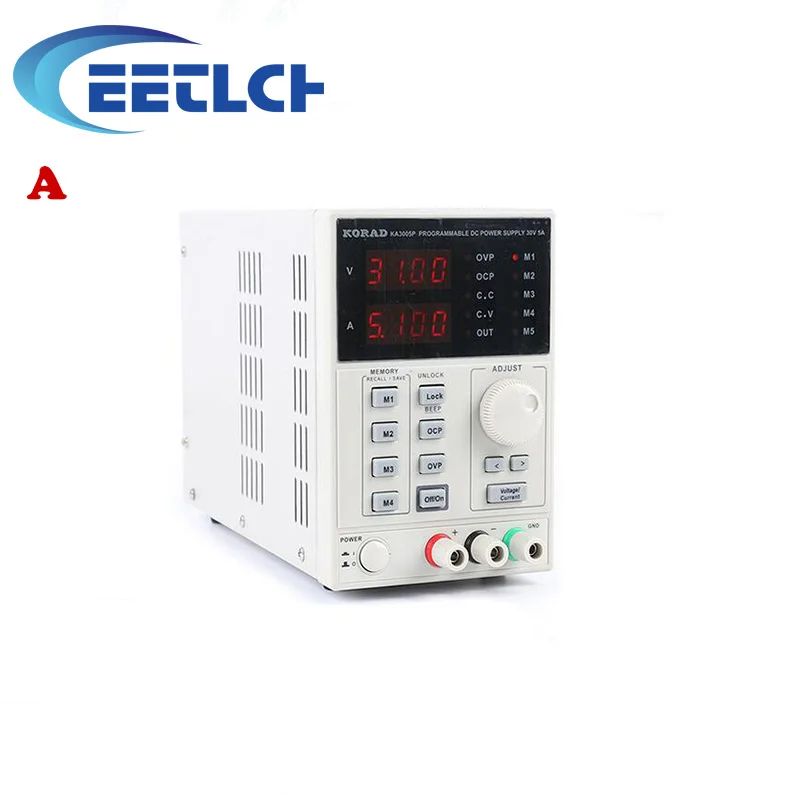 KA6003P 30V 5A 60v 3A KORAD KA3005D kA6003D KA3005P Precision Adjustable Digital Programmable DC Power Supply Laboratory Power Supply - Color: KA6003P