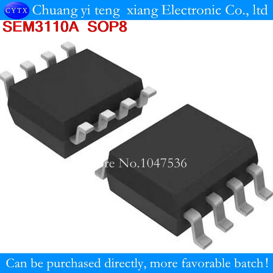 SEM3110A SEM3110 3110A SOP8 100% Новые 10 шт./лот новые оригинальные интегральные схемы ЖК IC чип