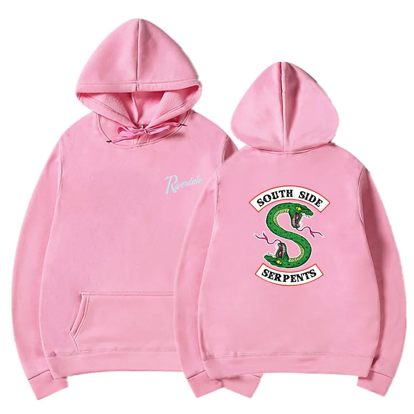 Ривердейл Толстовка Для мужчин женщин южной стороне змеи Harajuku ривердейл Southside