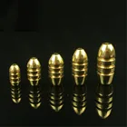 5 шт.лот в форме пули, грузило для рыбалки, 1,8 г3.5g5g710 г