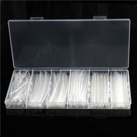 150pcs assorted heat shrink tubing sleeves transparent polyolefin 21 shrinkable tube electrical wrap wire cable sleeving set