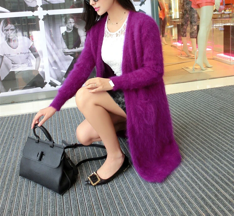 Новинка 2019 года оригинальный кашемировый кардиган из натуральной норки с