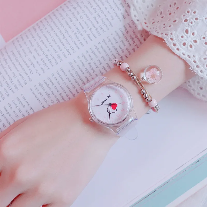 Часы женские кварцевые с узором в виде сердца 2019 | Наручные часы