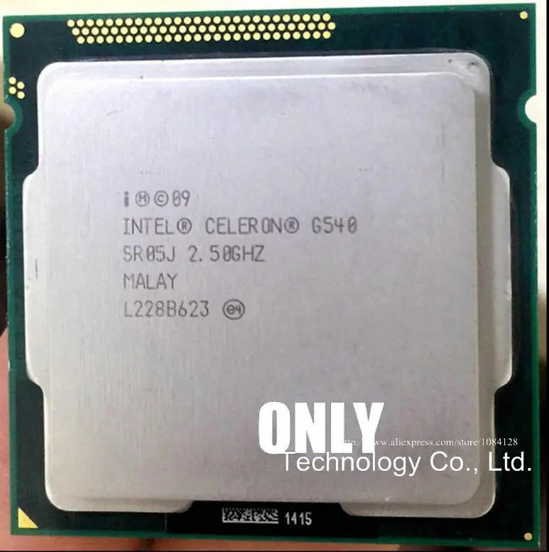 Бесплатная доставка для Intel Celeron G540 cpu 2M Cache 2 50 ГГц разъем LGA 1155 TDP 65 Вт Процессор