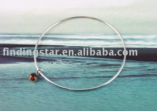 

FREE SHIPPING 20PCS Red Rhinestone Dangle Charm Bangle Bracelet #20193