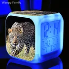 Будильник-киллер для детской комнаты, многофункциональный светящийся светодиодный Будильник, меняющий цвет