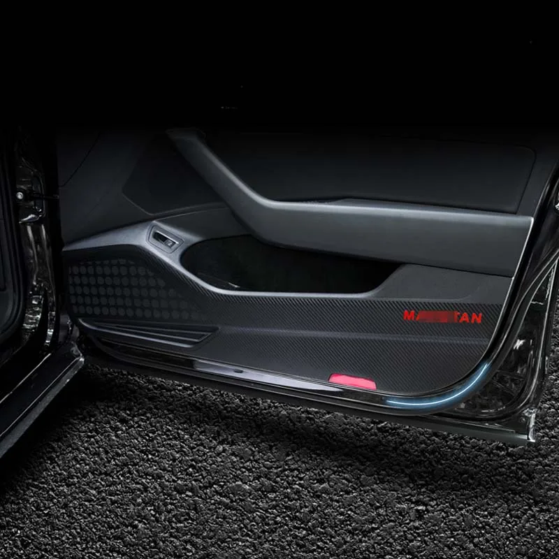 Защитные накладки для дверей Teeze из углеродного волокна с боковым краем Mitsubishi