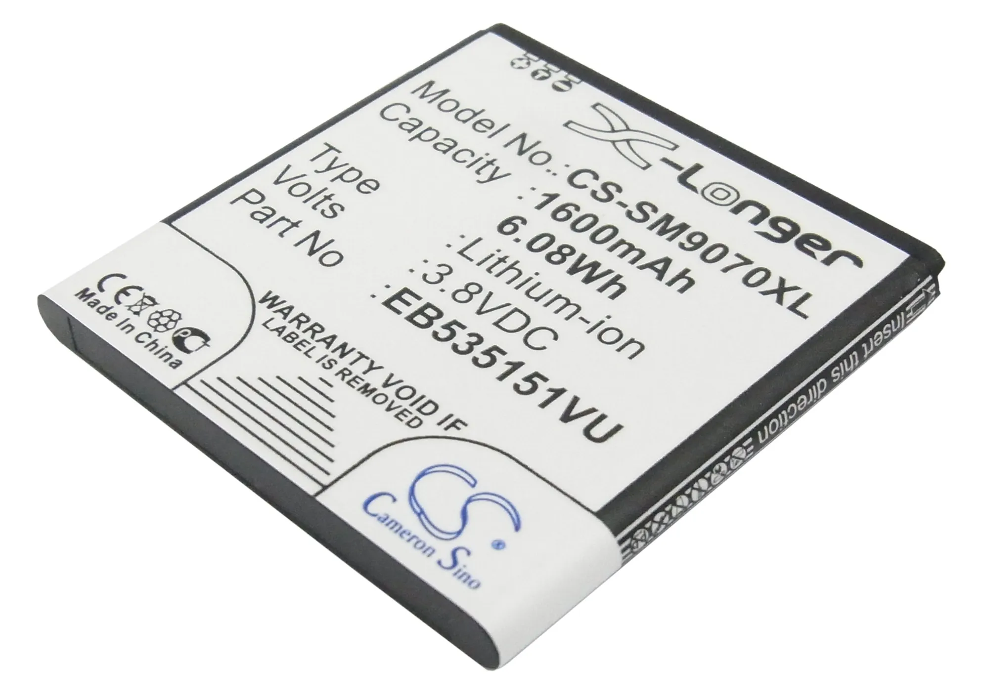 Cameron Sino 1600mAh батарея EB535151VU для Samsung Galaxy S Advance GT B9120 I659 i9070 i9070P SCH SGH W789|battery eb535151vu|1600mah