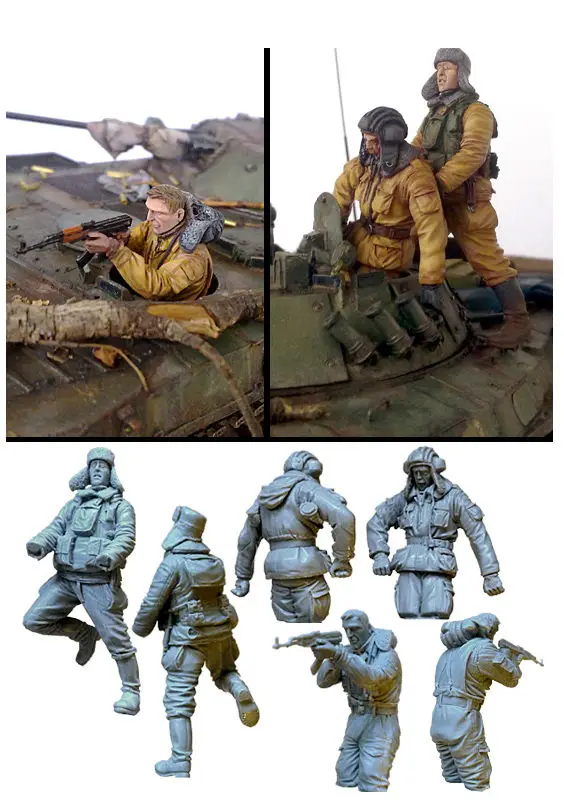[Tuskmodel] танковая Экипировка для российских солдат масштаб 1 35|tank crew|soldier tankmodel figure