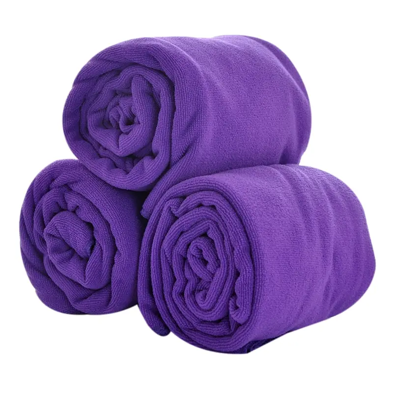 purple Urijk Абсорбирующая сушильная Ванна пляжное Полотенца микрофибра мочалки салфетки для бани халаты Купальники душ для очистки лица Красота ванны салона Полотенца Toalha де Prai - Цвет: purple