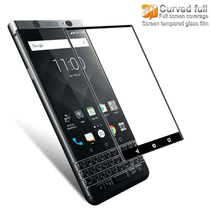 Закаленное 3D стекло imak Для Blackberry Keyone DTEK70 защитная пленка на полный экран