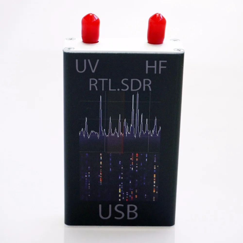 Ham Radio Receiver 100KHz-1.7GHz full Band UV HF RTL-SDR USB Tuner Receiver R820T+8232 Ham Radio Software Defined Radio