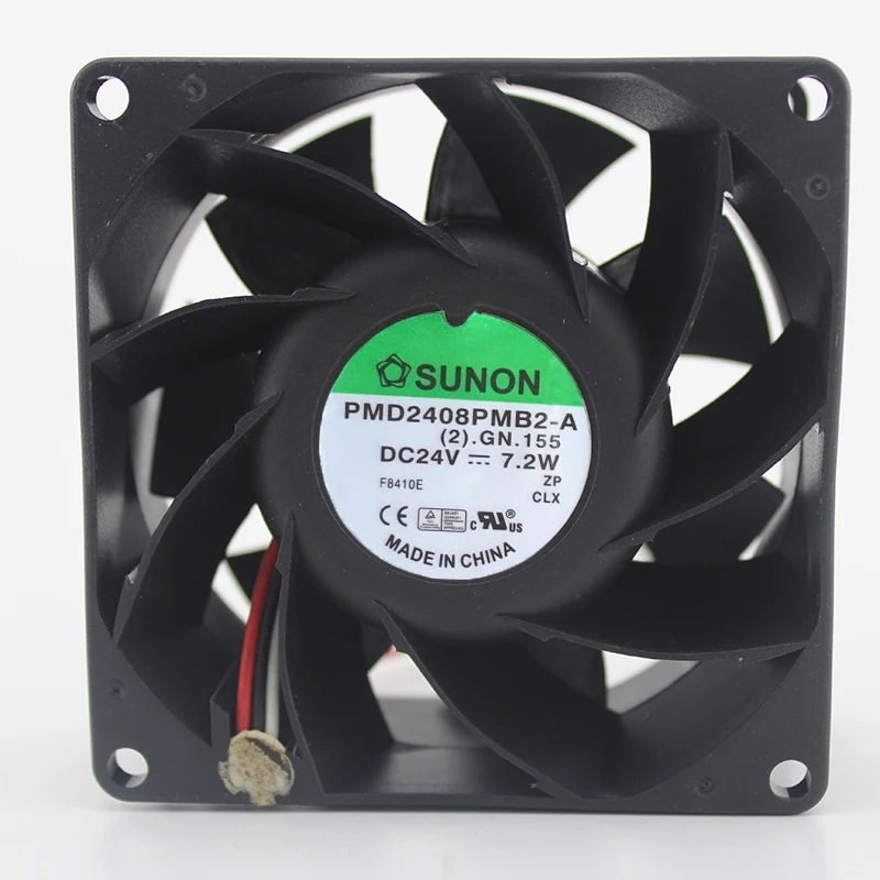 Совершенно новый оригинальный Φ DC24V 7 2 W 8cm 8038 инверторный вентилятор|Кулеры и