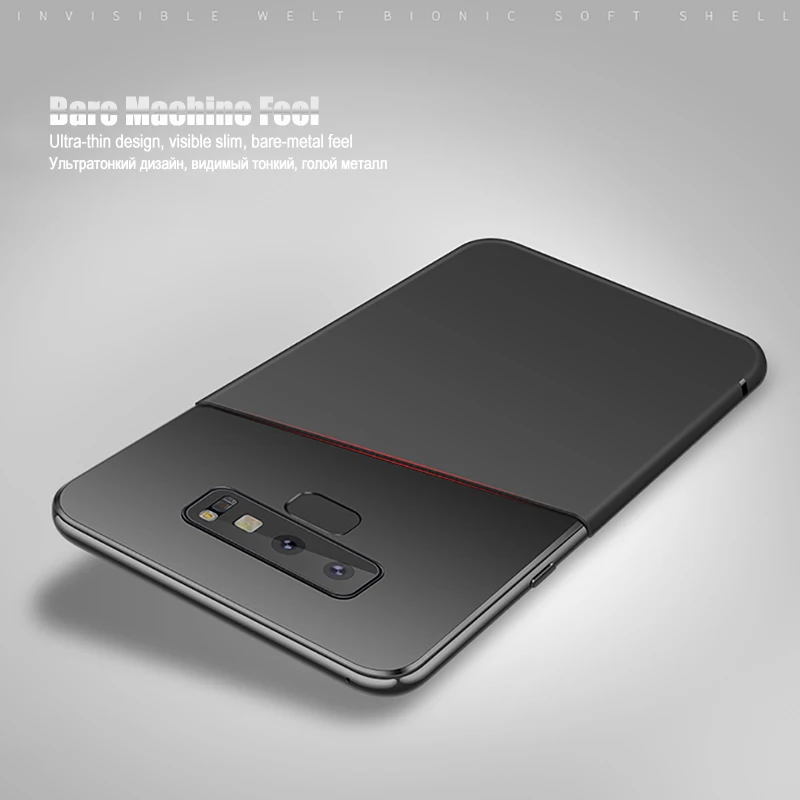 Для Samsung Galaxy S8 S9 S10 Plus Чехлы матовый Силиконовый тонкий противоударный мягкий TPU