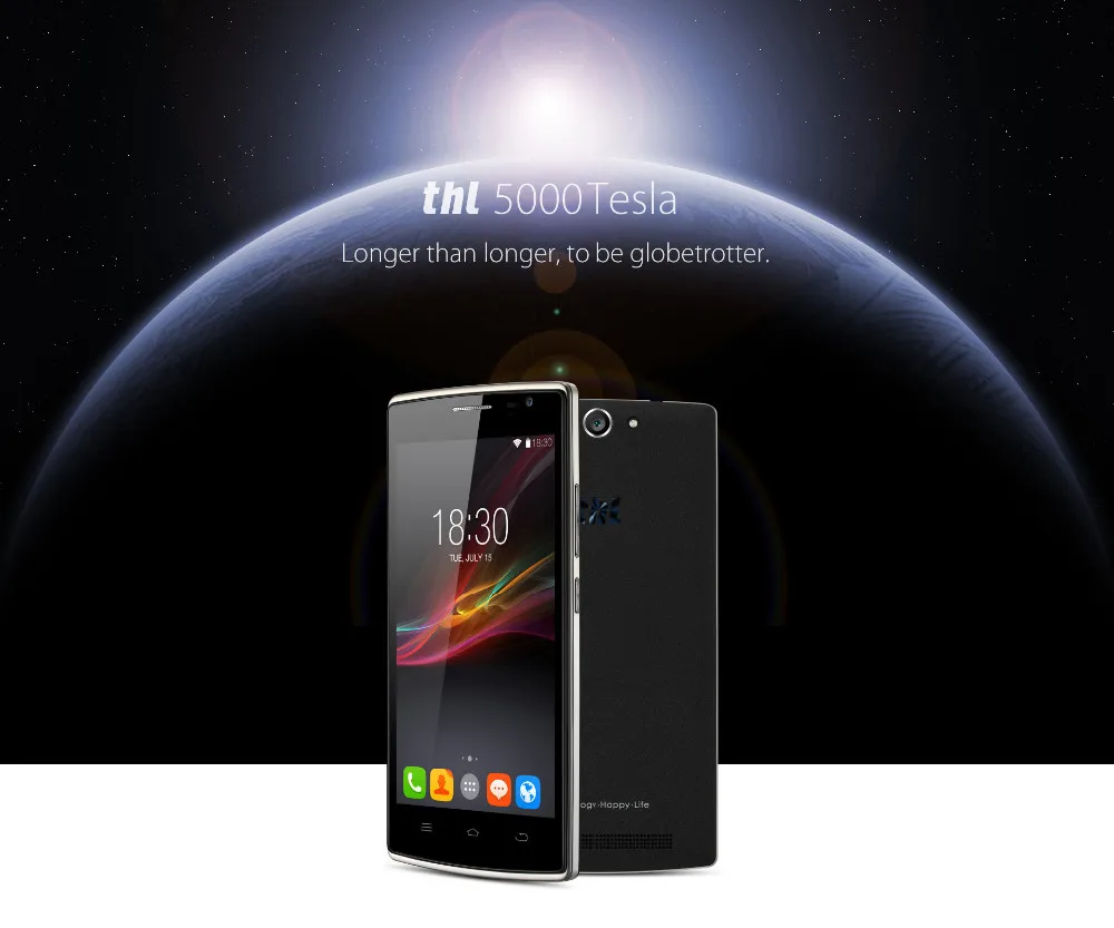 

Original Protective battery housing Case for THL 5000T Tesla 5.0" HD 1280x720 MTK6592M Octa Core Free shipping