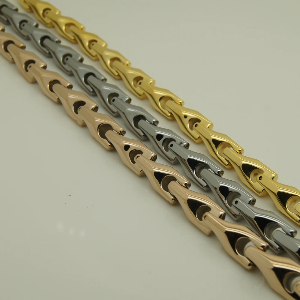 

2pcs gold plating link
