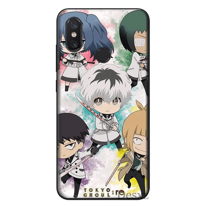 Чехол для мобильного телефона Desxz из силикона для Xiaomi Redmi Note 4 4X 5 6 7 Pro 5A Prime с рисунком Tokyo Ghoul.