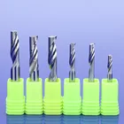 Фрезы с одной канавкой 3,1754568 мм для алюминиевых инструментов с ЧПУ, карбидные, алюминиевые композитные панели, 1 шт.