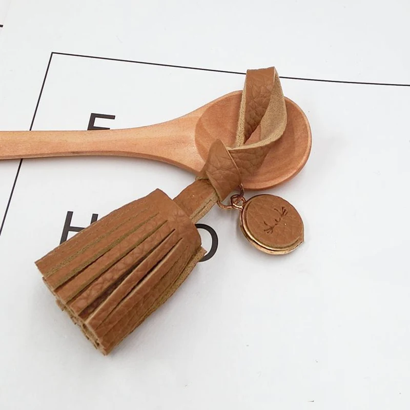 Brown 1 шт., стиль, искусственная кожа, кисточка, сделай сам, бахрома, ювелирное изделие, аксессуары для рукоделия, кисточки, ручная работа, швейное украшение, кулон - Цвет: Brown