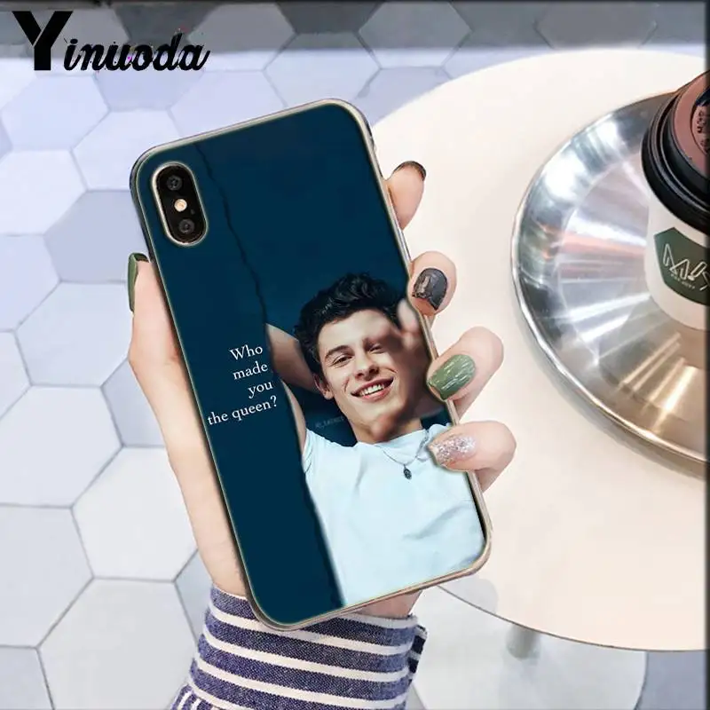A4 Yinuoda Shawn mendes Модный популярный эстетический чехол для телефона для iphoneex XSMAX 6 6S 7 7plus 8 8Plus 5 5S XR 11 11pro 11promax - Цвет: A4