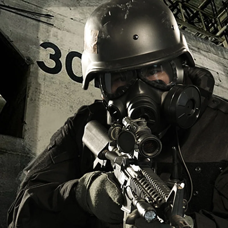 Тактический Череп маски страйкбол пейнтбол Манекен противогаз полный уход за