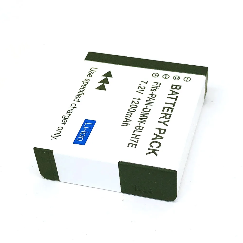 DMW-BLH7E DMW-BLH7 DMW-BLH7PP DMW BLH7 BLH7PP BLH7E Battery for Panasonic Lumix DMC GM5 GM1 GF7 GF8 GF9 LX10 LX15 GX800 bateria