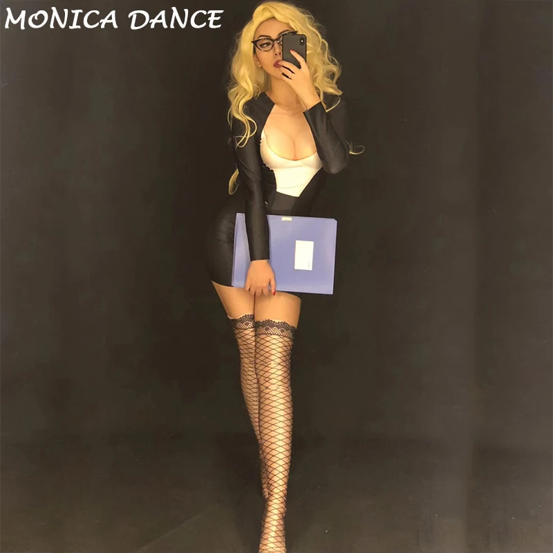 Женский сексуальный боди с 3D принтом для сцены ночных клубов танцев певиц
