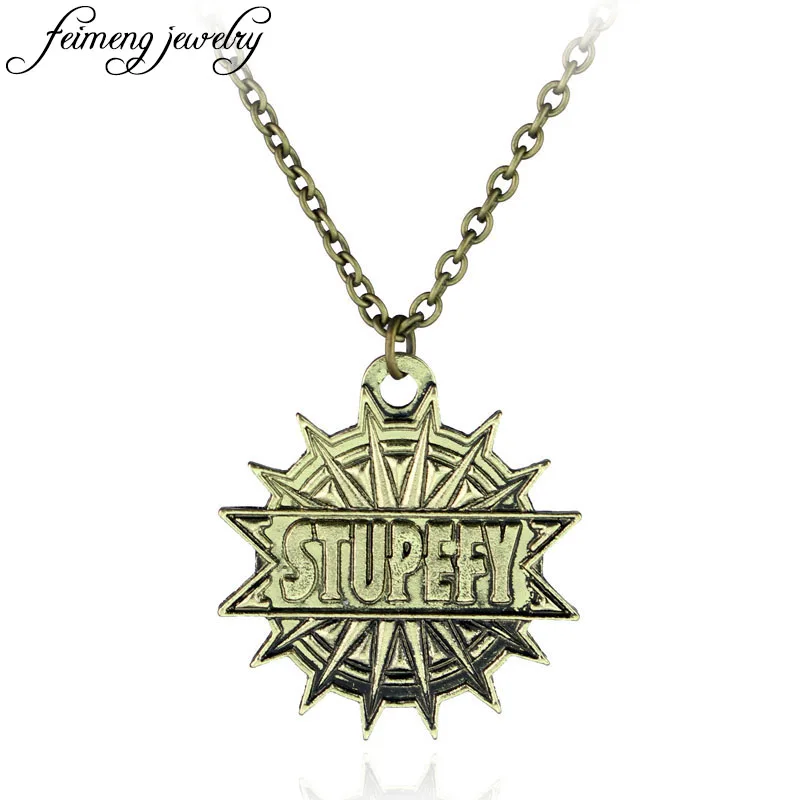 Модное ожерелье с надписью фантастические животные и где их найти длинная цепь