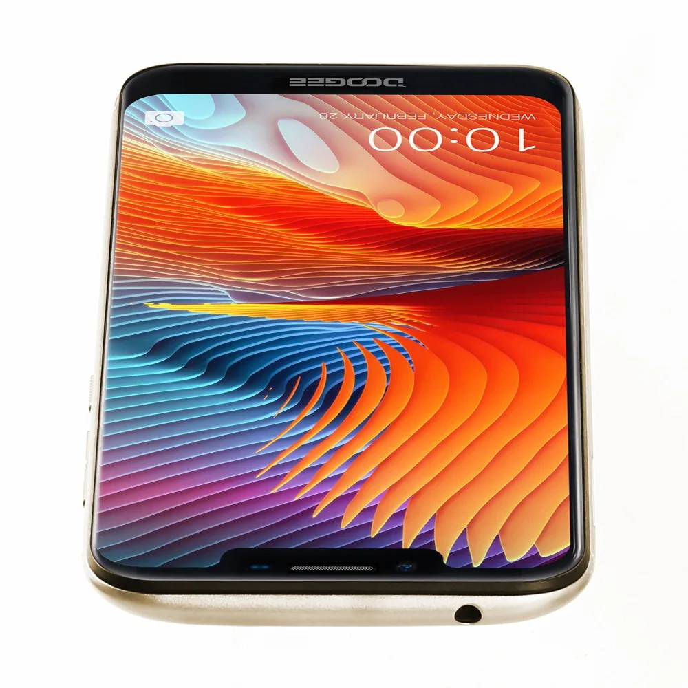DOOGEE BL5500 Lite Android 8,1 мобильный телефон 5500mAh 6,1" 19:9 u-образный экран MTK6739W 4G смартфон 2 ГБ+ 16 Гб 13 МП отпечаток пальца