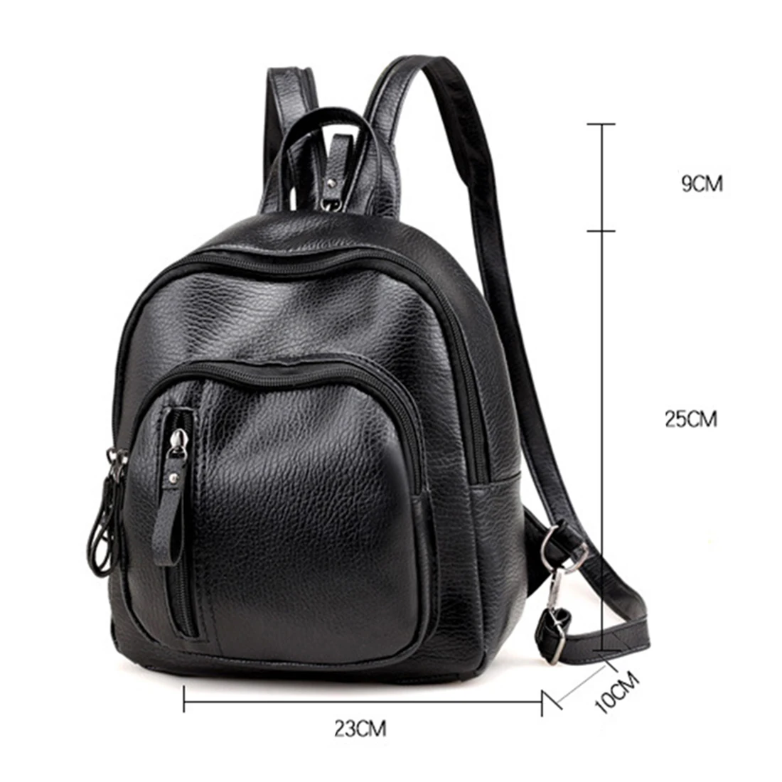 Emarald Vintage Backpacks For Adolescent Girls Pu Leather Women School Bags Backpack Female Chest Pack | Багаж и сумки