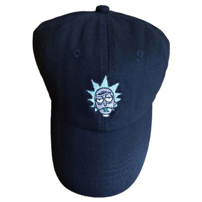 Бейсбольная кепка Crazy Rick из хлопка шапка для отца Рика и Морти американский аниме