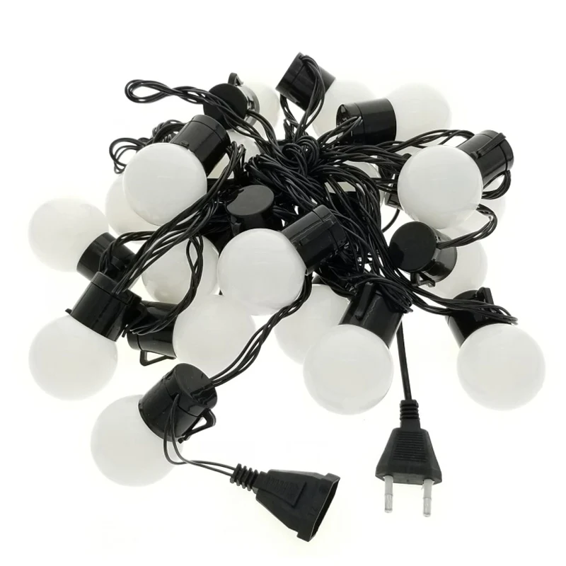 5 м 20 led фестонная нить огни Открытый шар гирлянда Сказочный свет Рождество для