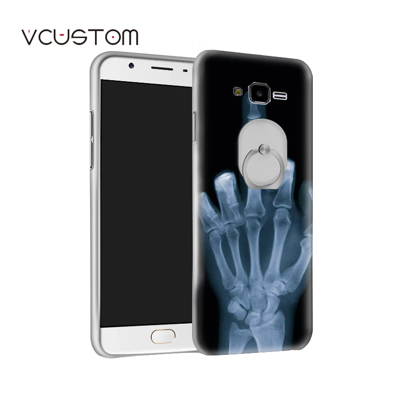 Vcustomwhite тяжелых случаях для Samsung Galaxy Win I8552 i8552 чехол телефона кольцо держатель дело