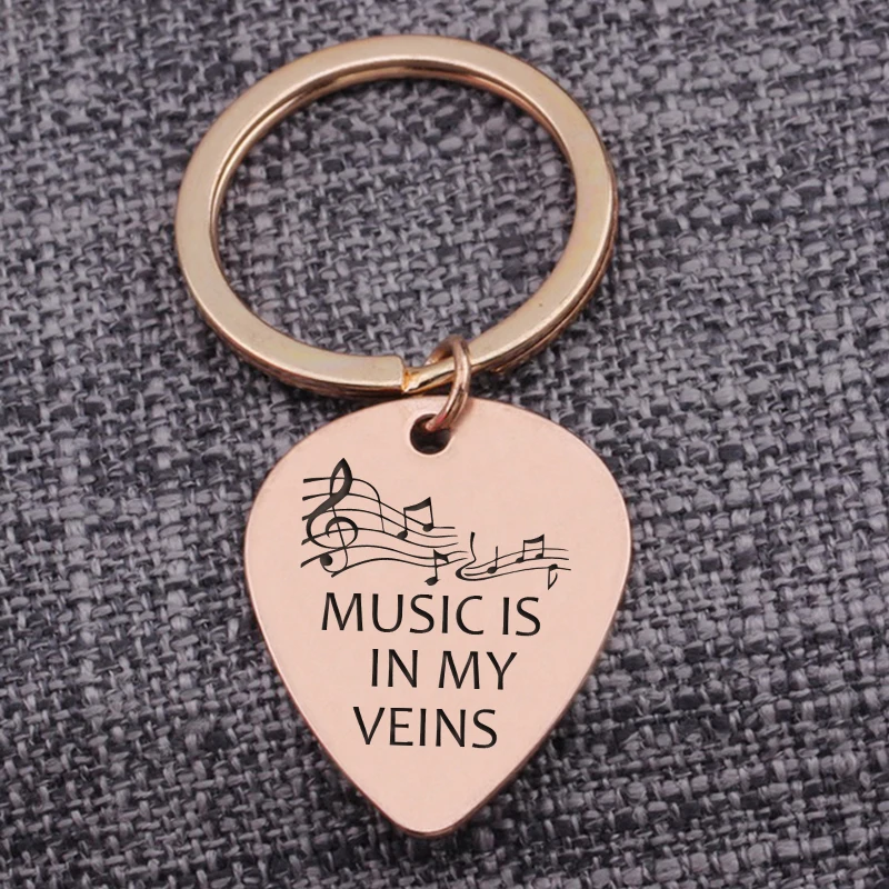 Гитары Палочки Music Is In My вен брелок удобная сумка Шарм музыканта настоящего