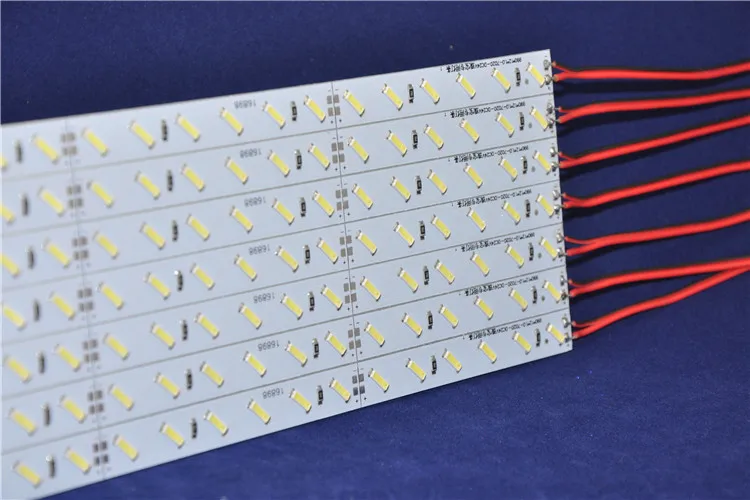 Ультраяркая Светодиодная лента 100 шт. 24 В постоянного тока 72 SMD 7020 20 лампочек