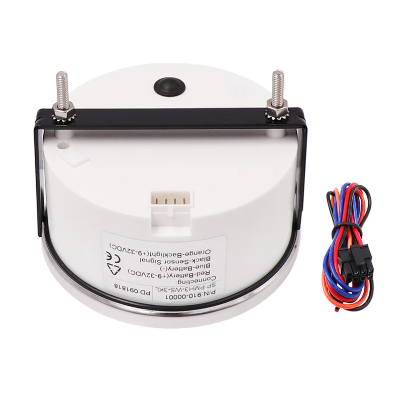 85 мм дизельный генератор Тахометр 0-3000 об/мин для морских авто, грузовик, лодка с цифровым песочным метром и подсветкой