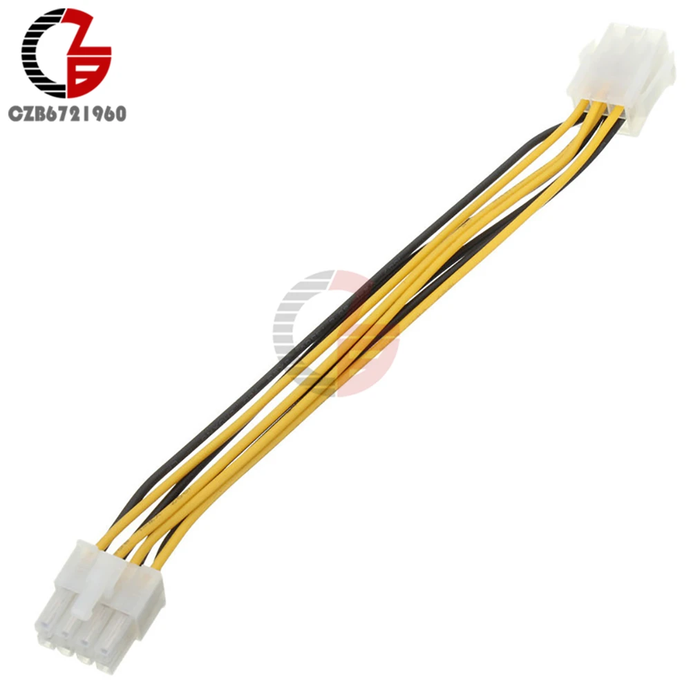 Кабель преобразователя питания PCI Express 6 контактный разъем Feamle на 8 видеокарта ЦП