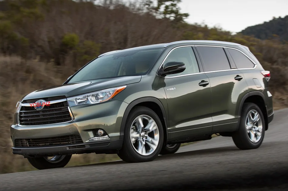 Хромированная крышка бокового зеркала для toyota highlander 2014 2015 2016 аксессуары