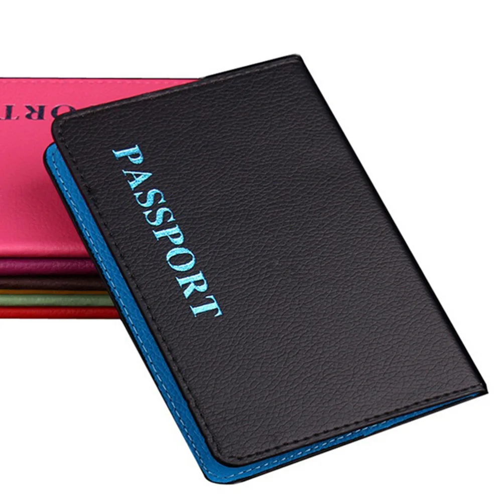 

high quality soft PU leather passport cover for women men 2022 new arrivals on sale men's passport card holder for travel