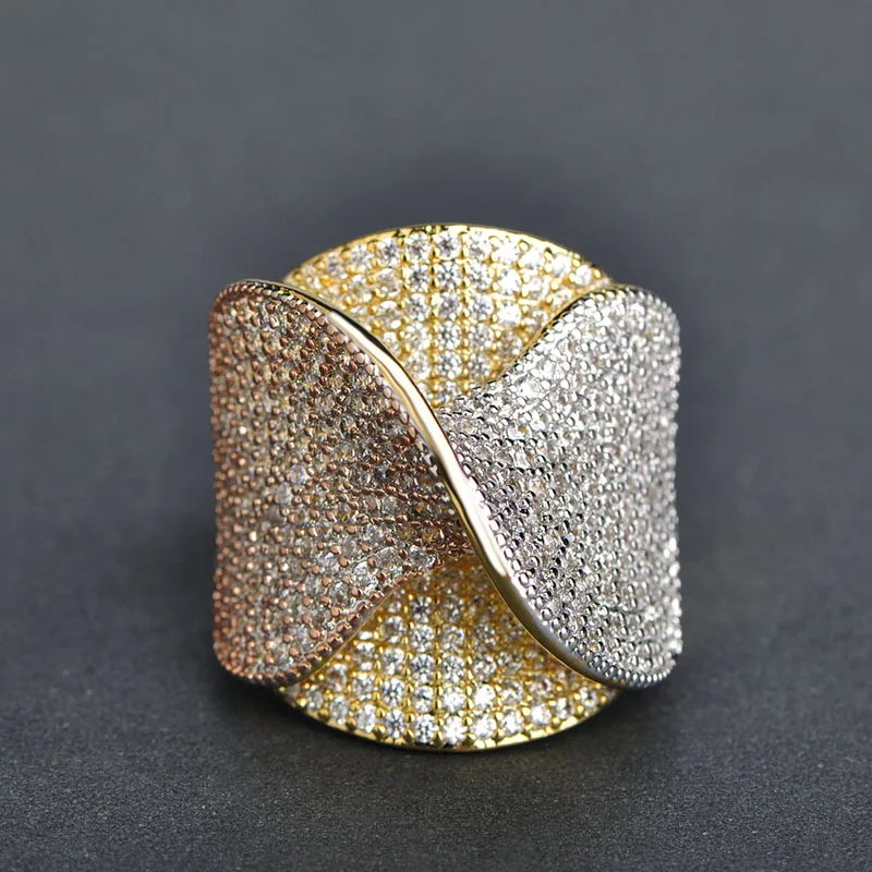 Женский браслет MECHOSEN в форме галстука-бабочки широкие браслеты 3 тона с покрытием