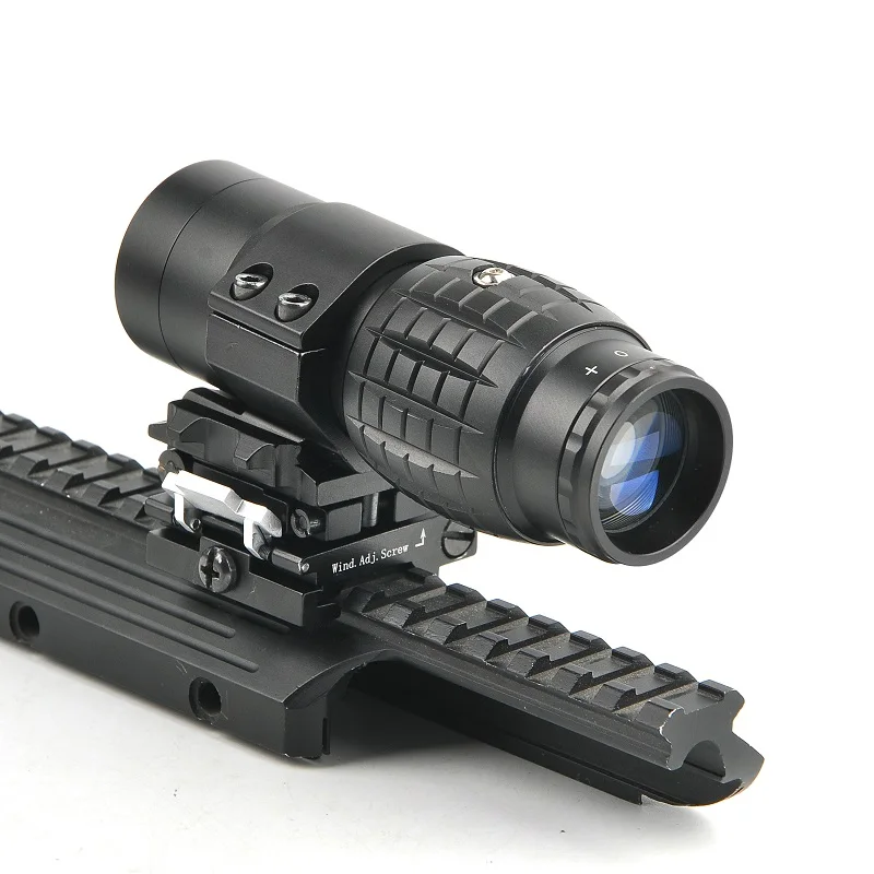 3X Magnifier 1x40 прицел тактический Красный точечный прицел охотничий голографический зеленый точечный прицел 3x лупа комбинация - Цвет: 3X Magnifier