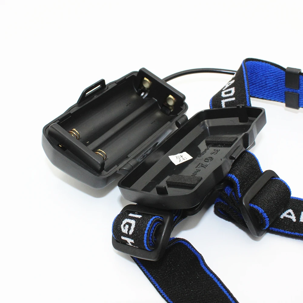 Налобный фонарь с ИК датчиком и зарядкой от USB 2 литий ионных аккумулятора