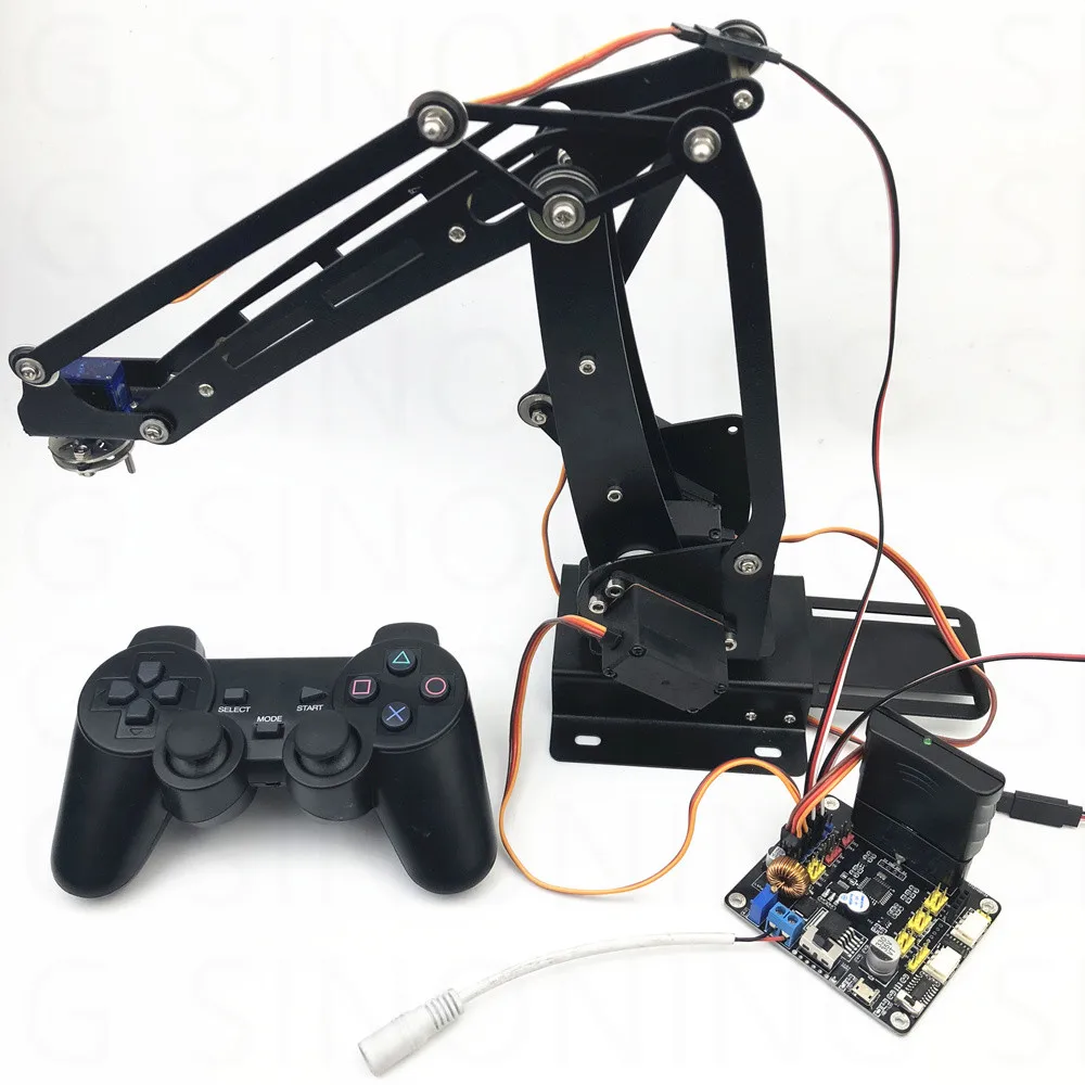 Пульт дистанционного управления Arduino 4dof robot arm ABB из нержавеющей стали PS2|Детали и
